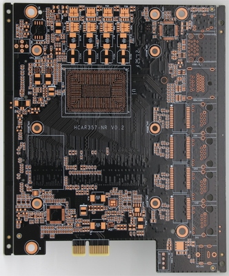 Ein guter Preis. 1.6mm Plattendicke Mehrschicht gedruckte elektronische Schaltung mit ENIG 1U Oberflächenelektronikhersteller Online