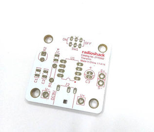 Ein guter Preis. 2 Schichten FR-4 weißer Soldmask roter Silkscreen-elektronische Leiterplatte PWB Online