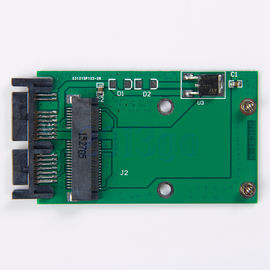 Ein guter Preis. Mini- PCIe PCI-e MSATA SSDmikro-adaptateur SATA-PCBA Hektogramm Material Soem-Service-FR4 Online