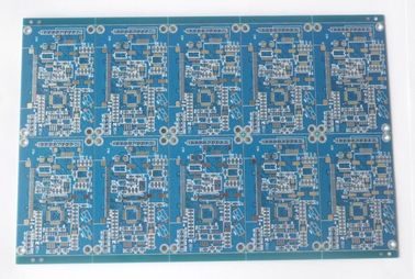 Ein guter Preis. Blaues bleifreies Doppeltes Soldmask HASL versah elektronische Leiterplatte FR4 mit Seiten Online