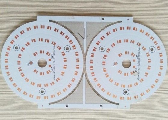 Ein guter Preis. Weiße Schweißmaske Aluminium ENIG / HASL Oberfläche Dauerhafte PCB-Leiterplatte PCB-Leiterplatte für LED Online