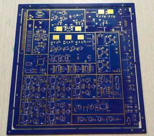Ein guter Preis. 8 Schichten Stärke FR4 blaue Soldmask 1.6mm Kupfer-1OZ mehrschichtige PWB-Brett- Online