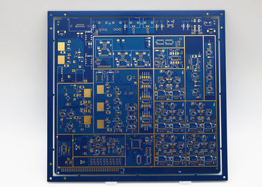 Ein guter Preis. 8L Computer-Schaltplatte Blau Soldmask Immersion Gold SMT-Schaltplatte Online