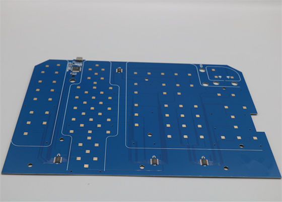 Ein guter Preis. Blue Soldermask 1OZ 4 Layer PCB Fabrik PCB Montage Shenzhen gedruckte Leiterplattenhersteller Online